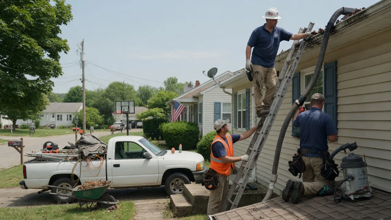 Gutter Installation in Gans, OK near me